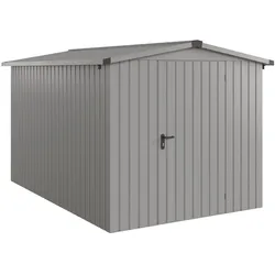 Hörmann Ecostar Metall-Gerätehaus "Euroline Trend" mit Satteldach ESD 7,graualuminium,214 x 310 cm