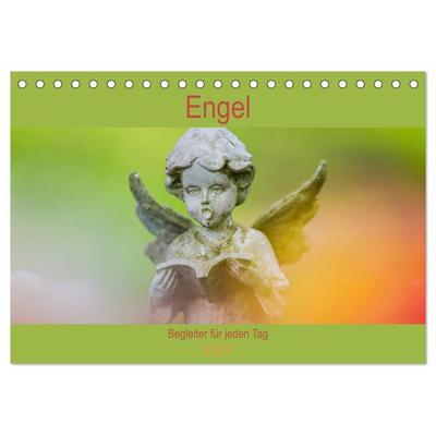 Engel - Begleiter für jeden Tag (Tischkalender 2027 DIN A5 quer), CALVENDO Monatskalender