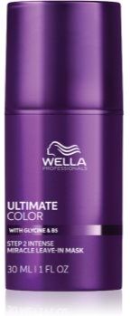 Wella Ultimate Color Leave-in Mask máscara iluminadora sem enxaguar para cabelo 30 ml. Ultimate Color Leave-in Mask