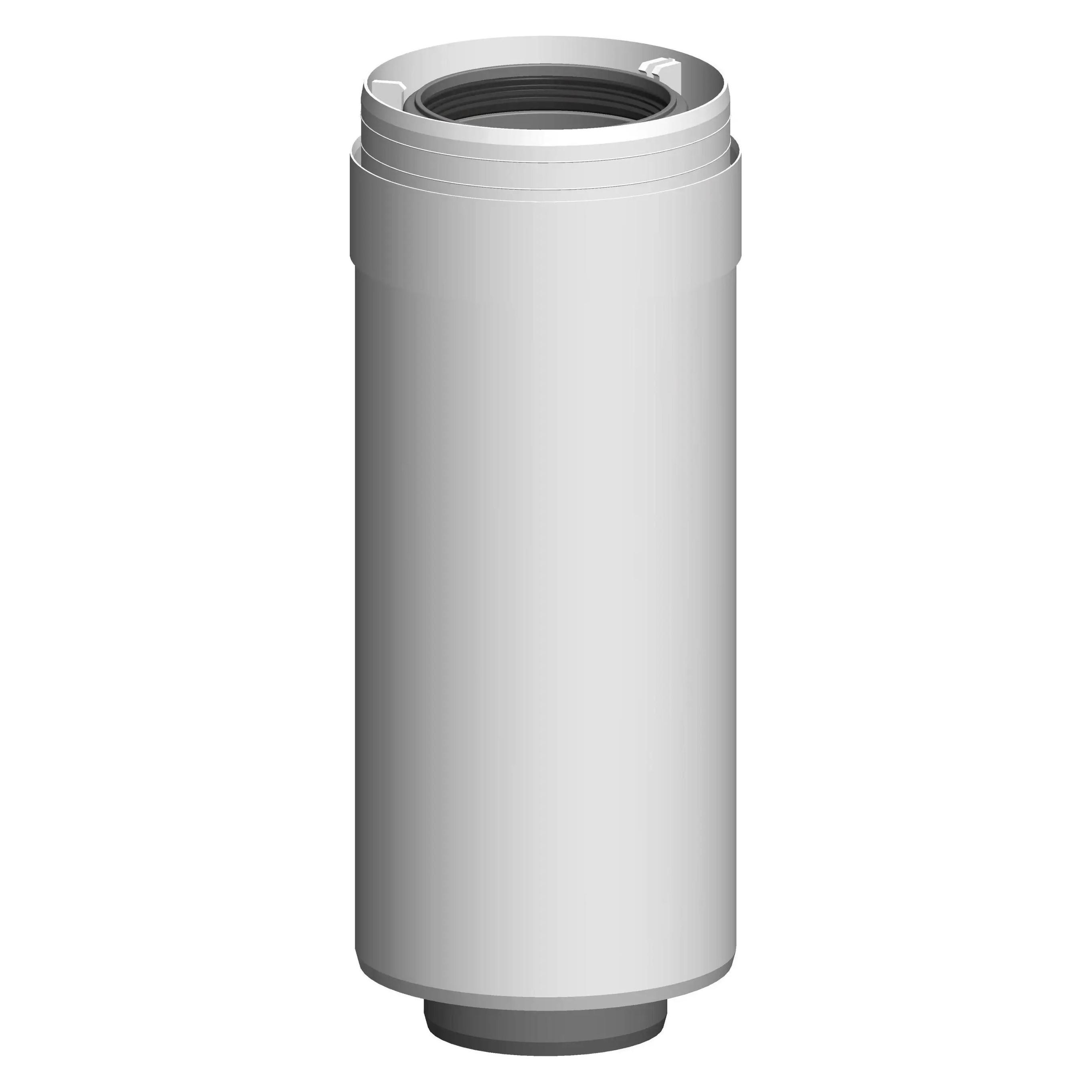Atec Rohr PolyTwin konzentrisch, kürzbar, DN80/125 955mm (Rohrkupplung) (94.61310-4303)