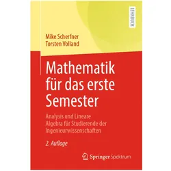Mathematik für das erste Semester, Fachbücher von Mike Scherfner, Torsten Volland