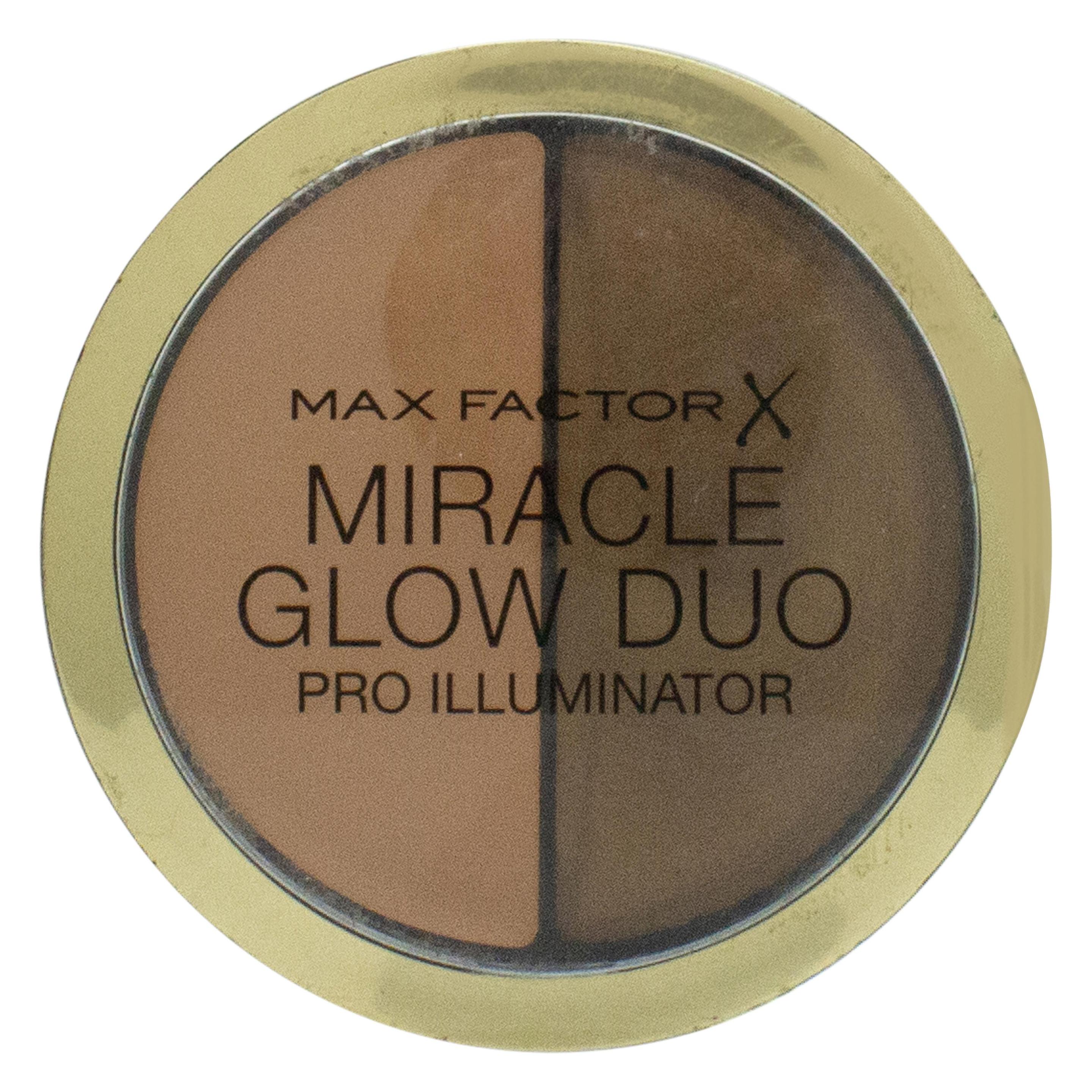 Max Factor Miracle Glow Duo 030 Deep 11 g (030, 30, Deep, Bronzer, Highlighter, 11 ml) (10525774030)