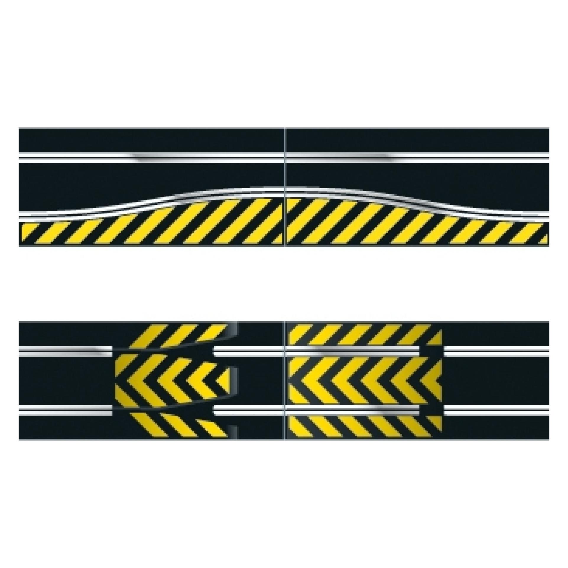 Scalextric Jump and Side Swipe Accessory Pack - Replaces C8511 once sold out (C8194)