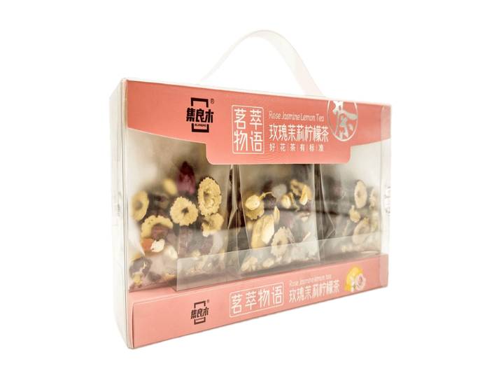 JiLiangMu Thé rose jasmin citron 144 g
