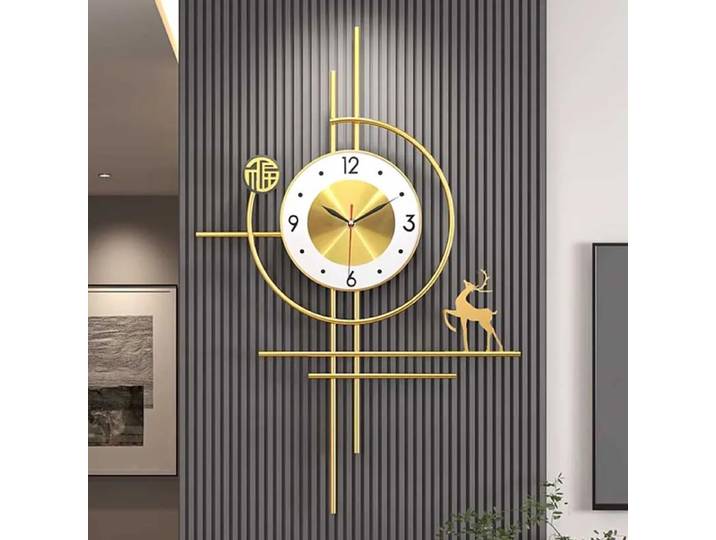 Horloge murale silencieuse au Design créatif, moderne, minimaliste, luxe, point focal artistique pour salon, grande décoration murale, pièce de déclaration
