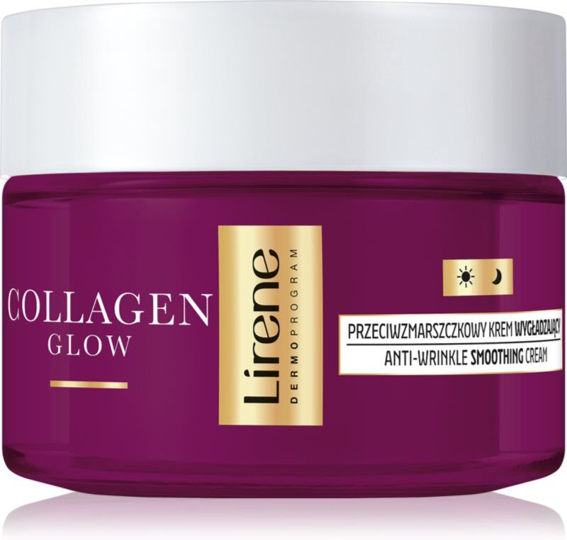 Lirene Collagen Glow 50+ glättende Creme zur Festigung der Gesichtskonturen 50 ml