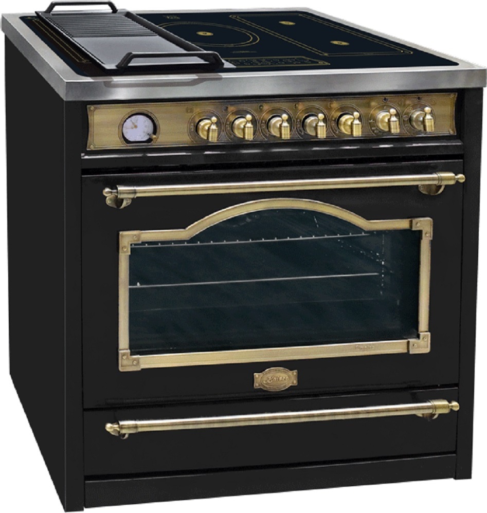 Kaiser HC 93655 IEm Retro Elektro Standherd 90 cm Range Coocker mit Induktion