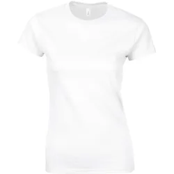Gildan Damen Softstyle T-Shirt 64000L white L