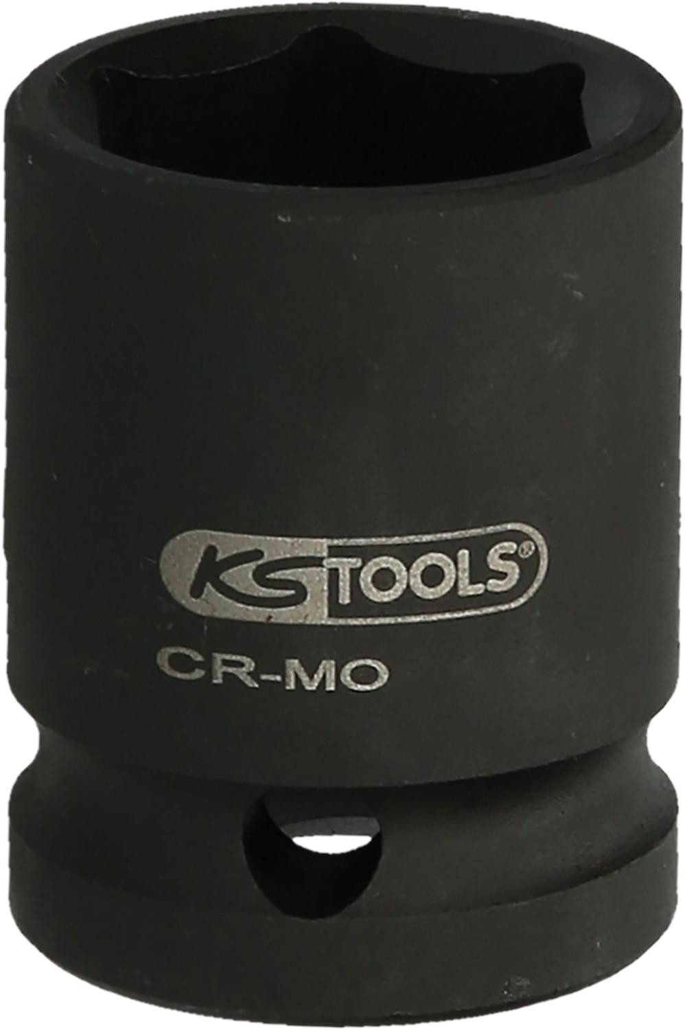 KS Tools 515.1897 Slagmoersleutel, Zwart, 1 inch, Imperial, 1-7/8 inch