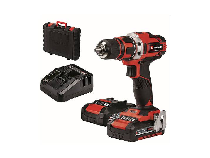 Einhell Akku-Bohrschrauber Te-Cd 18/40-1 Li 2 × 1.5 Ah Kit