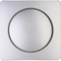 Kopp 333720187 PARIS - Dimmer-Abdeckung für Druck-Wechseldimmer, Farbe: silber