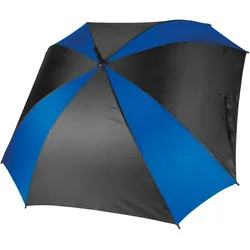 Kariban Kimood Quadratischer Regenschirm KI2023 black/royal blue one size