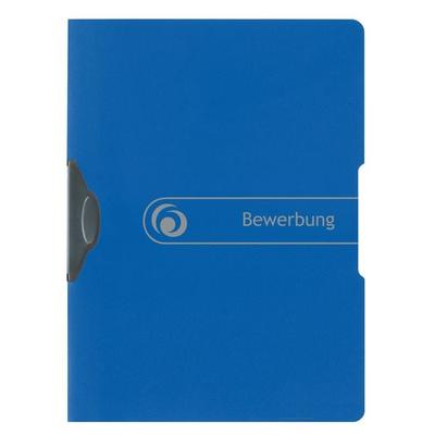 Herlitz Bewerbungsmappe Express-Clip A4 PP blau