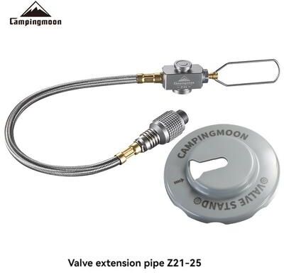 Inspire Daily Merch Outdoor Split Stove Accessories Flat Gas Tank Extension Line With Valve Camping Stove Extension Pipe Adapter b