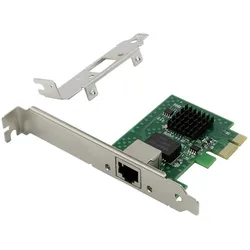 LevelOne Netzwerkadapter GNC-0113 PCI Ethernet 1x RJ45 grün (Mini PCI Express), Netzwerkkarte, Grün