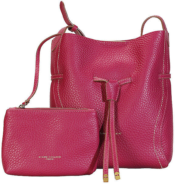 GIANNI CHIARINI Ledertasche - Bucket Bag SIENNA pink EG