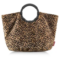 reisenthel Einkaufstasche Loopbag Hobo Polyester Leo Fake Fur