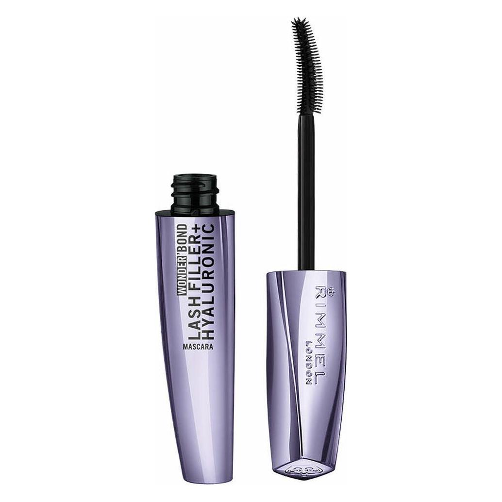 Rimmel London Rimmel Wonder'bond Lash Filler + Hyaluronic Mascara 001 Black Bold Volume (001 black) (350239513)