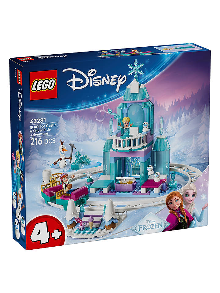 LEGO® Disney: Frozen: Elsas Schlittenfahrt um den Eispalast - ab 4 Jahren - onesize