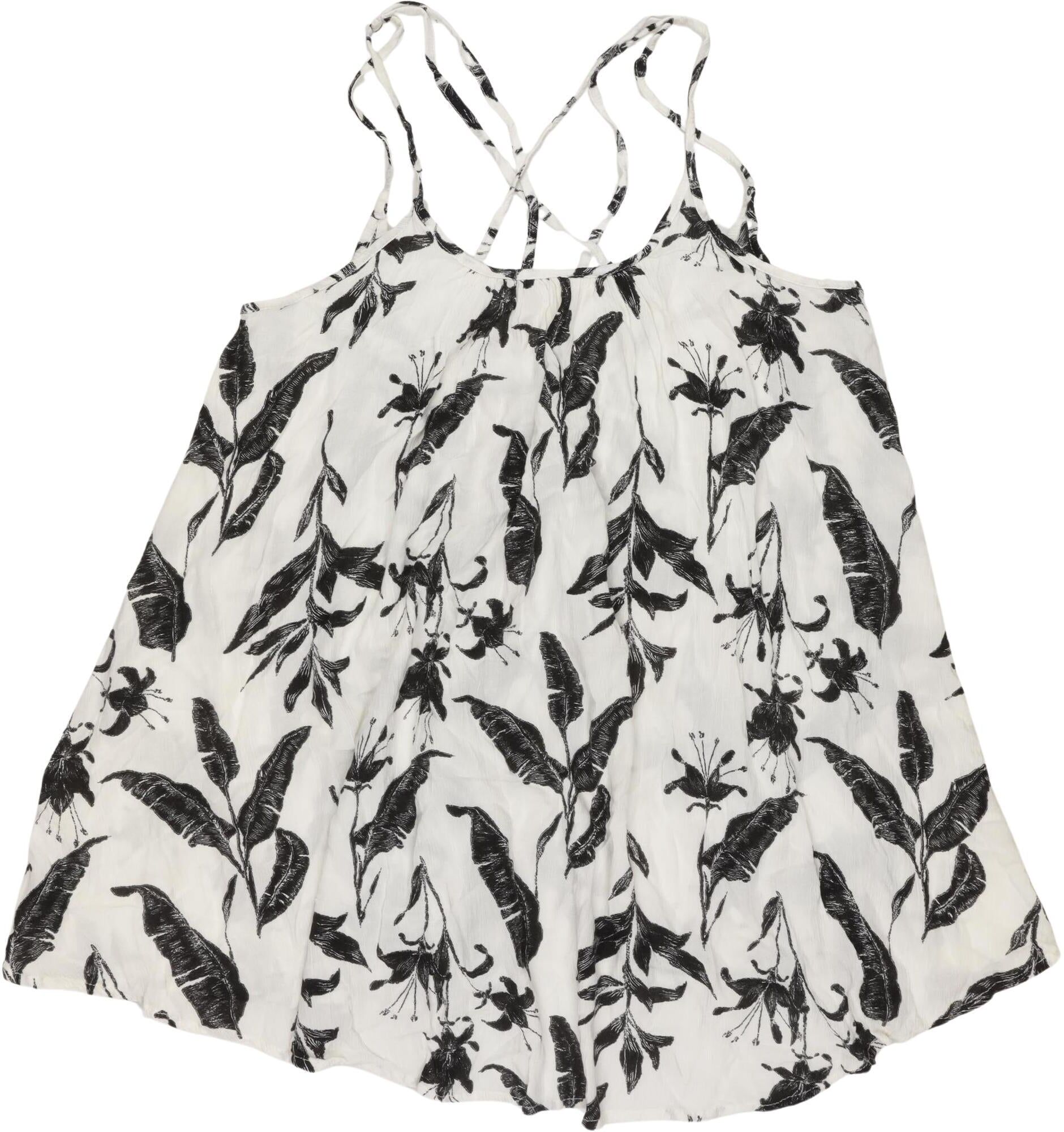 Roxy Damen Top, Mehrfarbig, Gr. S, Viskose - Second Hand