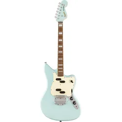 Squier by Fender Paranormal Electric VI LRL Parchment PG Matching Headstock Daph... - E-Gitarre