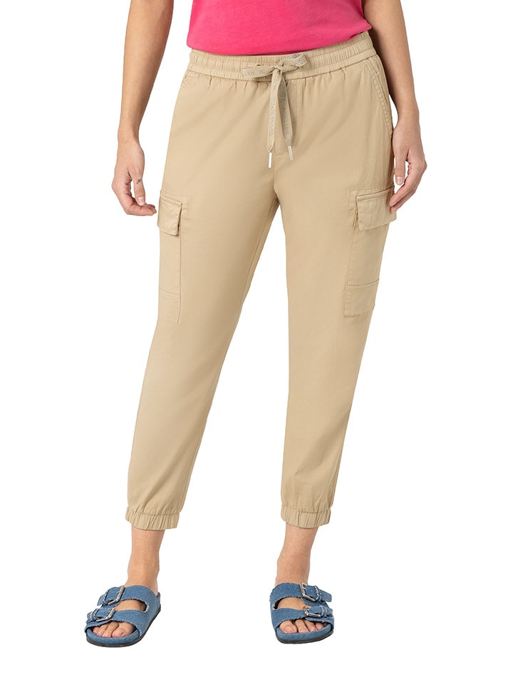 Timezone Cargohose "Rakima" in Beige - L