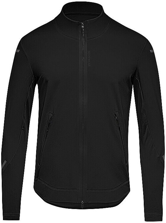GOREWEAR Herren Laufshirt Concurve Thermo Hybrid schwarz   S M