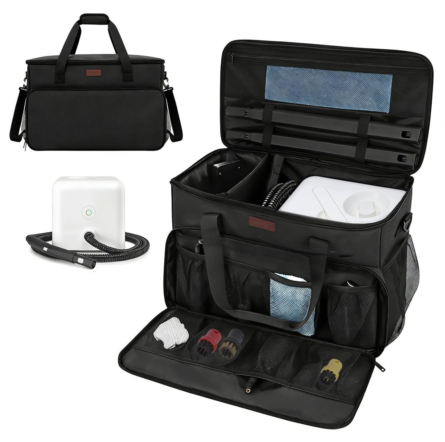 Selius Stoomreiniger-opbergtas met extra compartimenten voor accessoires
