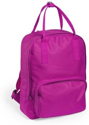 Sac personnalisé à dos Soken polyester fuchsia