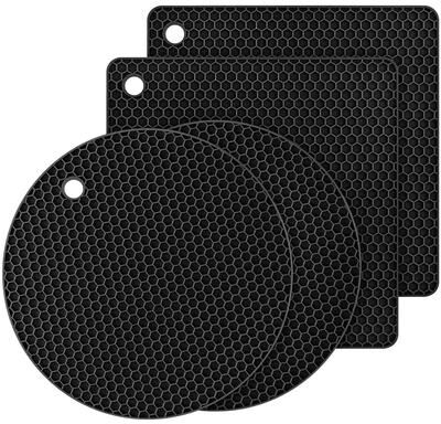 Smart Shopping Spot Silicone Trivets For Hot Pots And Pans Heat Resistant Kitchen Mats, Spoon Rest, And Coasters Silicone Trivets For Hot Pots And Pans Heat Resistant Kitchen Mats, Spoon Rest, And Coasters
