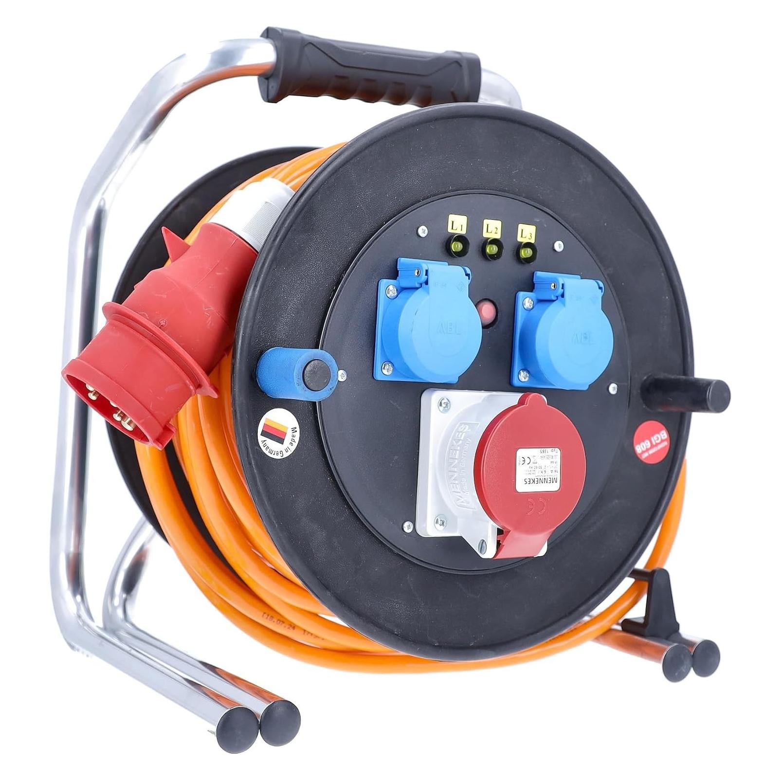 As - Schwabe Hartgummi CEE Kabeltrommel (30 m, 2.50 mm²) (20753)