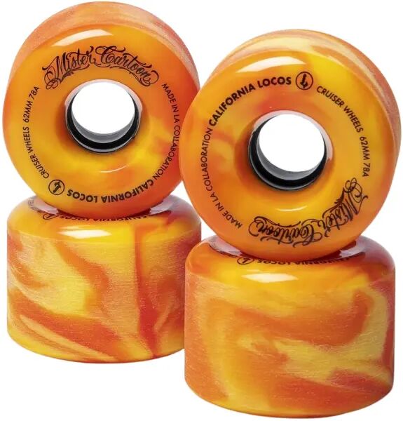 Longboard Rollen California Locos X Mister Cartoon Swirl Ink 78A (60mm - 78a)