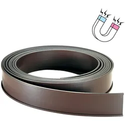 FRANKEN Etikettenhalter magnetisch dunkelbraun