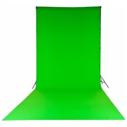 Lastolite Chromakey Curtain (300 cm, 300 cm), Hintergrundsystem, Grün