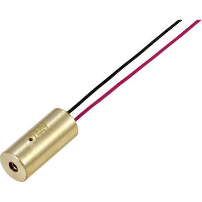 TRU COMPONENTS Lasermodul Punkt Rot 0.95mW