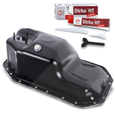 Bestprice Ölwanne + 70ml Dichtstoff Dirko HT [Hersteller-Nr. 40436657] für Skoda, VW, Seat