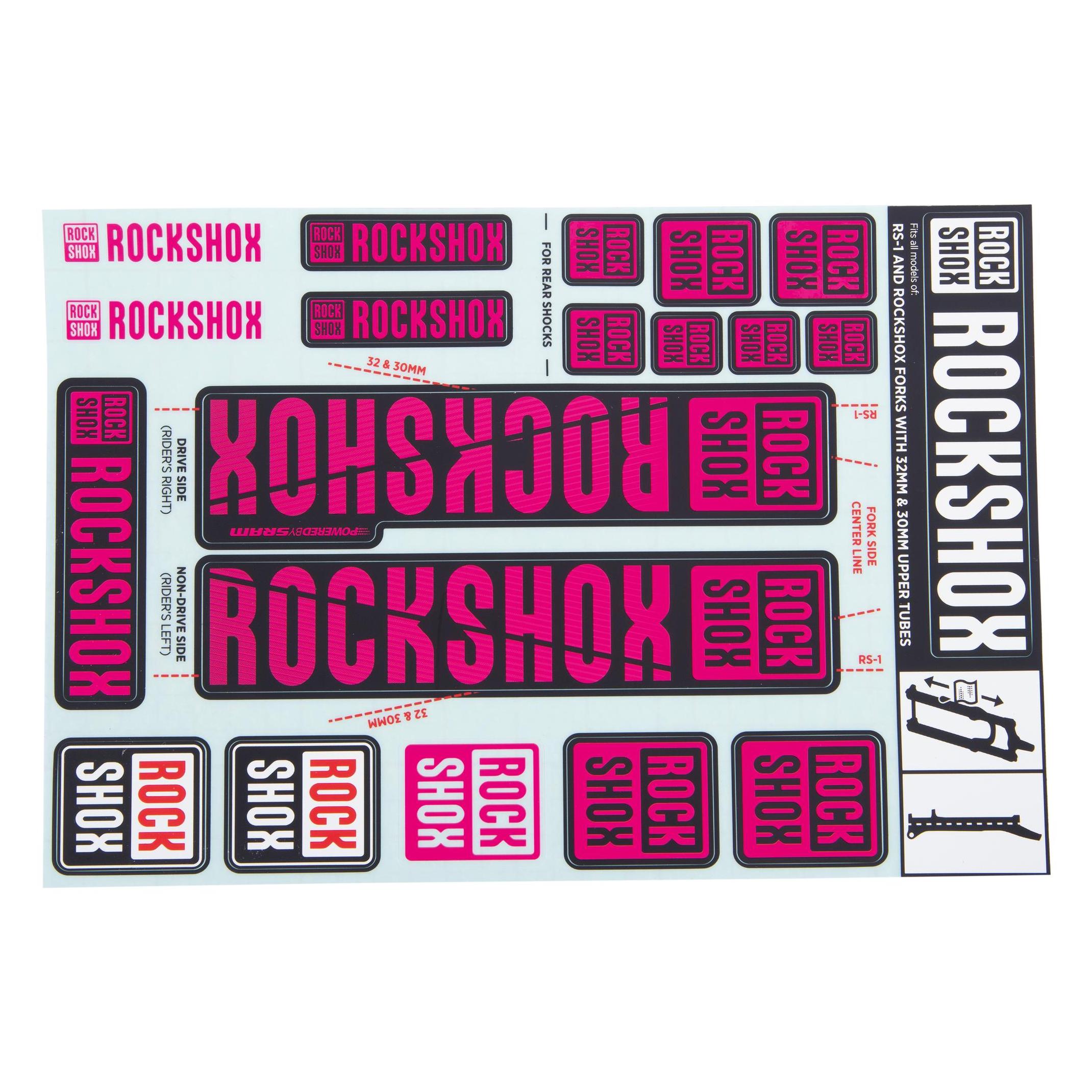 RockShox Felgenbänder-03054848 Felgenbänder Magenta Einheitsgrösse (104417)