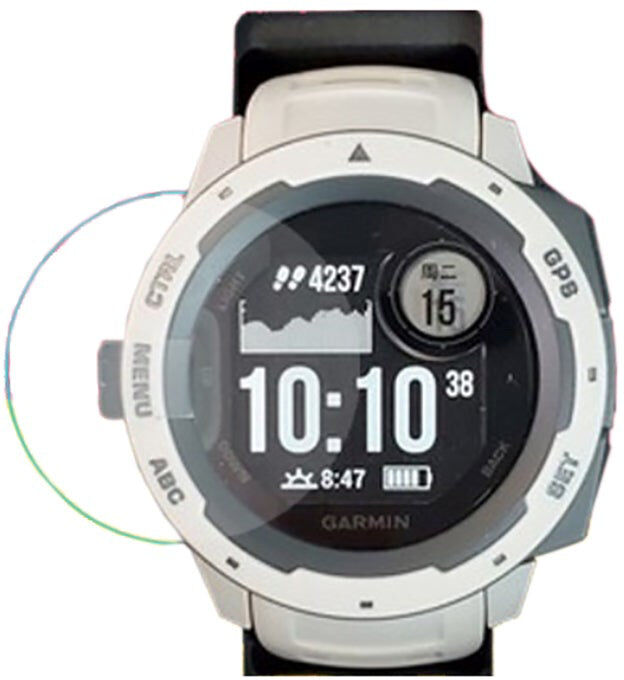 INCOVER Garmin Vivoactive 4s Beskyttelsesfilm - Gennemsigtig