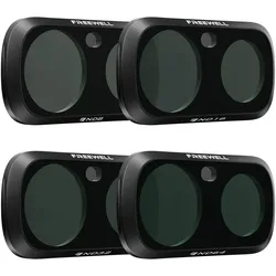 Freewell Insta360 Moon Ultra Filter – Standard Day – 4er-Pack, Action Cam Zubehör, Transparent