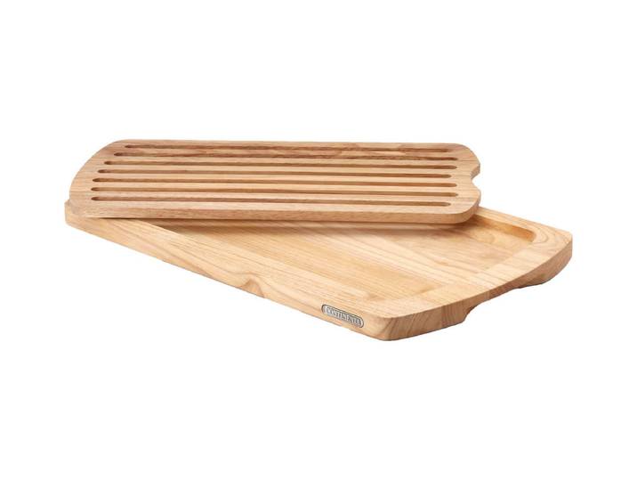 Continenta 3078 Brotschneidebrett Gummibaumholz