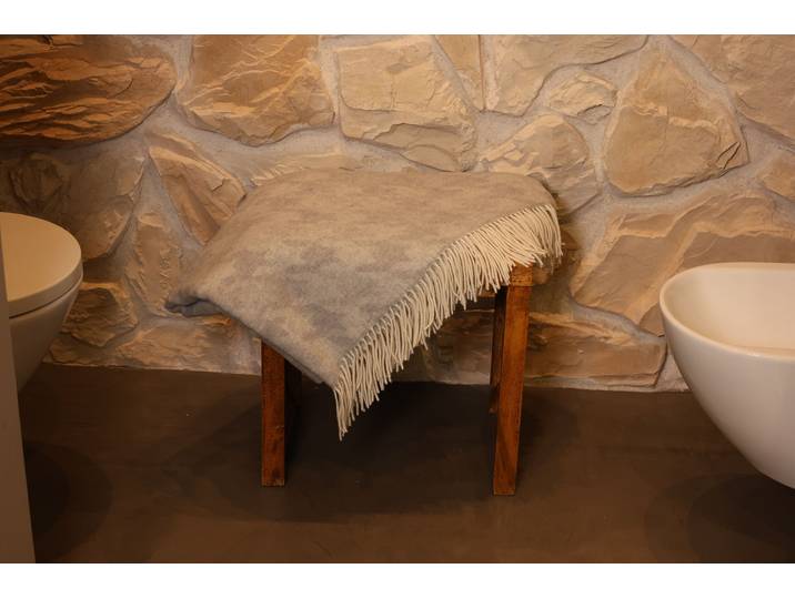 Plaid CASATEX Adel Lontra , beige, B:130cm L:190cm, Kaschmir, Wolle, Wohndecken, Plaid, elegantes Design