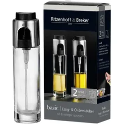 Ritzenhoff & Breker Basic Essig & Öl Zerstäuber 100 ml 2-teilig