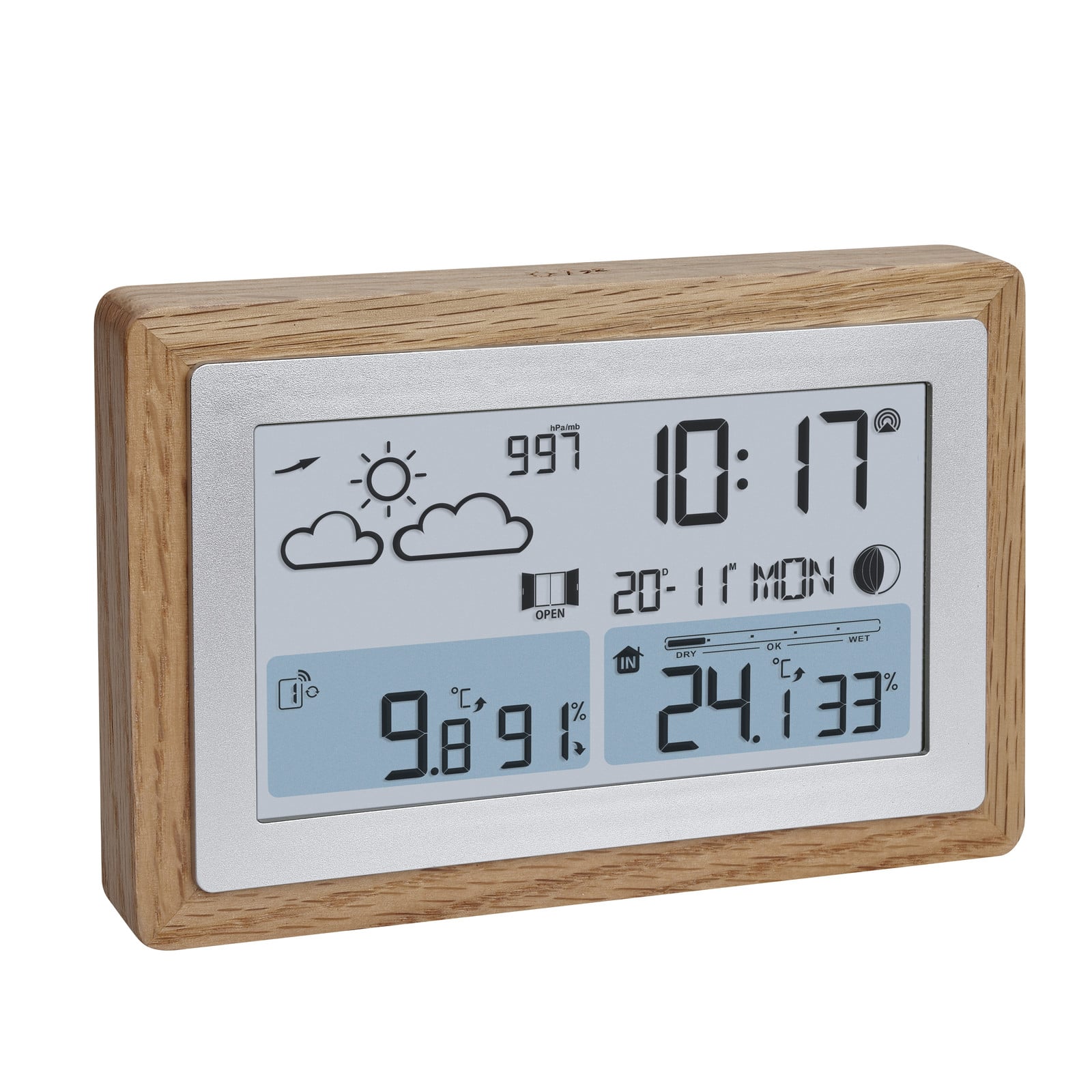 TFA Dostmann Radio weerstation - Oak - 35.1167.54
