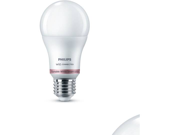 Philips Leuchtmittel WiZ E27 T 6 cm 8 W - LED - Lichtfarbe: Extra warmweiss - Helles Neutralweiss - Leuchtmittel- LED Leuchtmittel