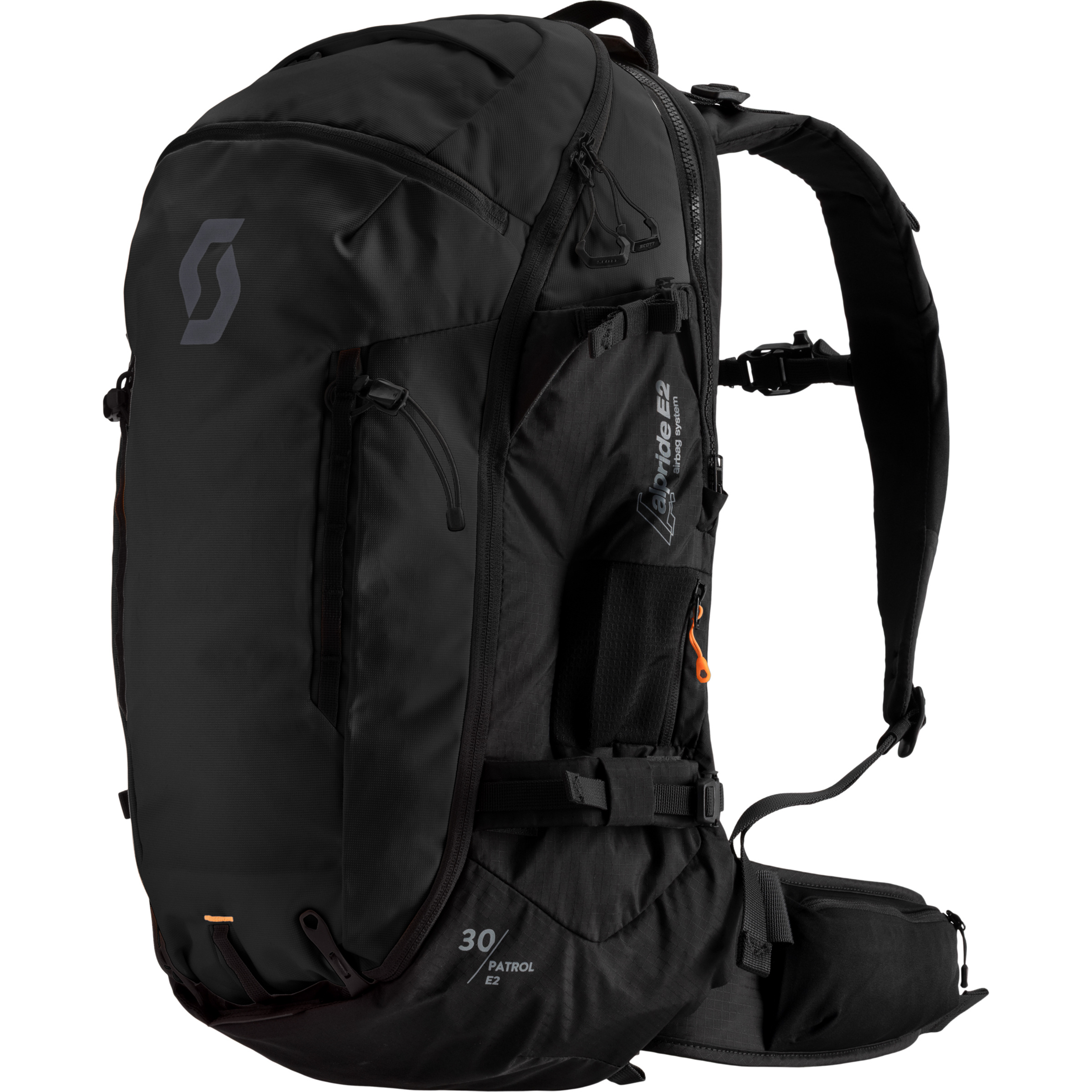 Scott Patrol E2 30 Kit Lawinenrucksack Lawinenrucksäcke schwarz Größe 30L | S-M Skihochtour | Skifahren | Splitboard Widerstandsfähig