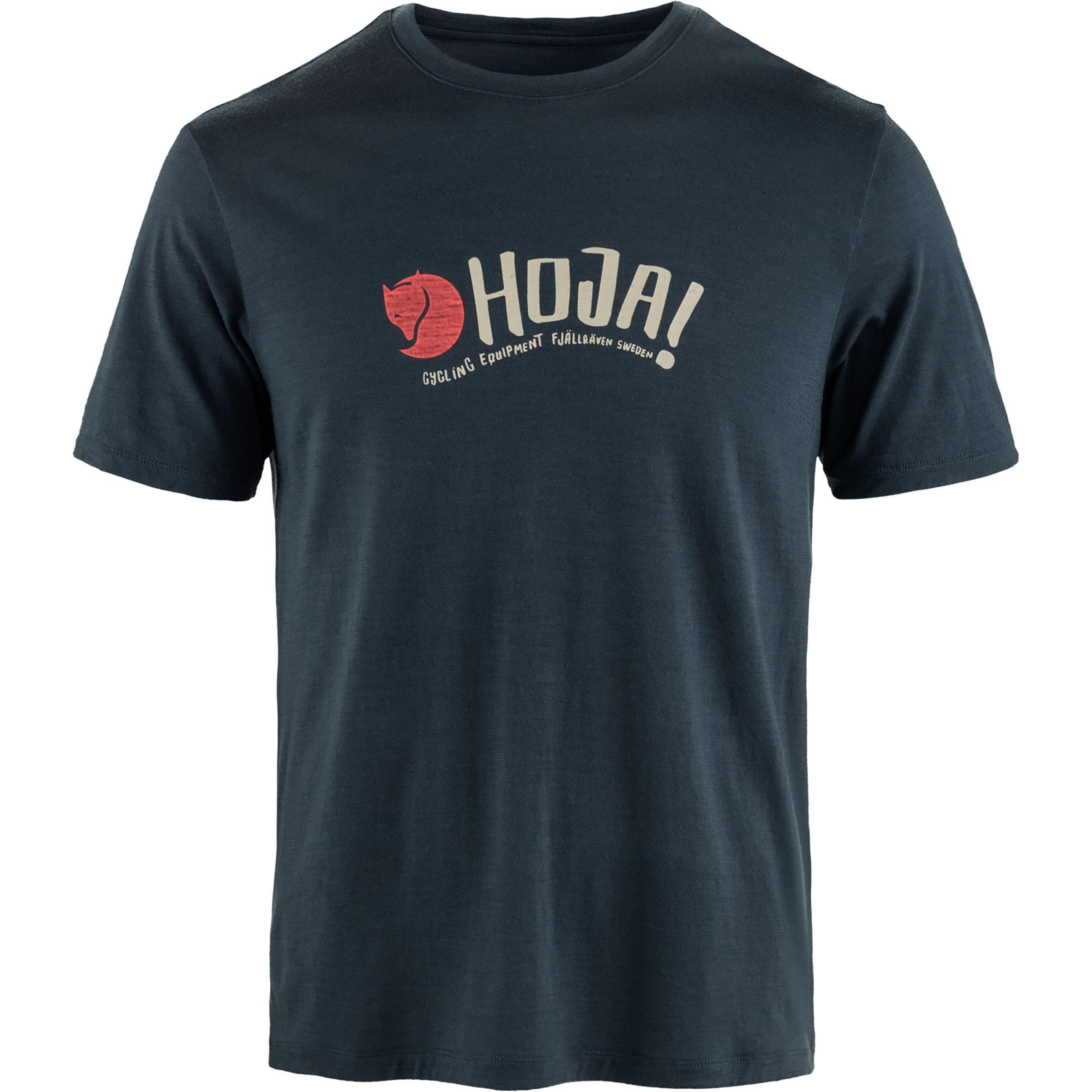 Fjällräven Hoja Wool Herren T-Shirts blau Größe M Trekking Hautfreundlich
