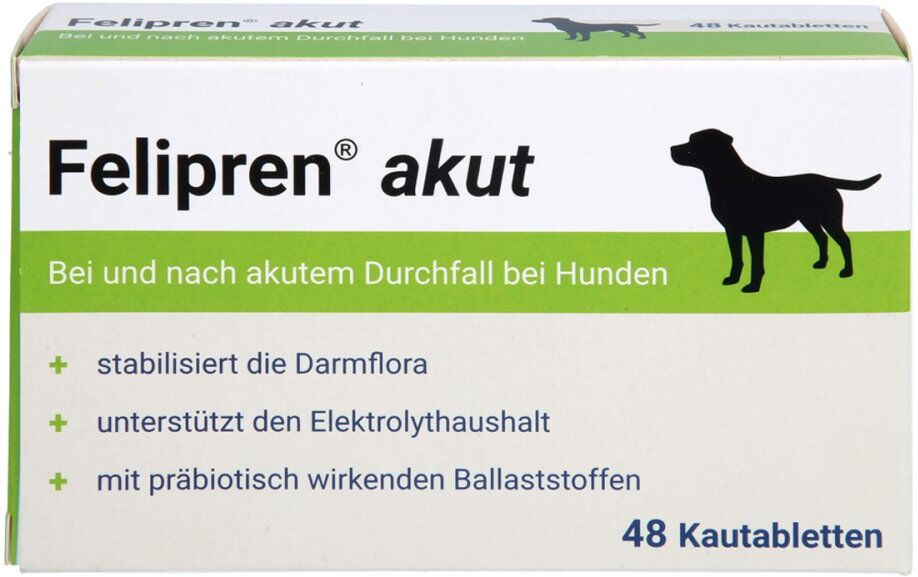 Felipren Akut Kautabletten bei u. nach Durchfall für Hunde