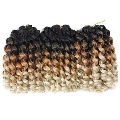 zauberstab locken häkeln zöpfe haar 8 zoll jamaikaner zauberstab locken ombre häkeln haar jamaikaner hüpfen häkeln zauberstab locken farbige häkeln zöpfe ringlet twist haarverlängerung häkeln haar für