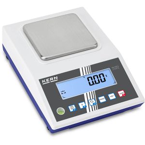 Kern Digitalwaage PKS 600-2, mit Zählfunktion, Teilung 0,01 g, Präzisionswaage, Netz- & Batteriebetrieb, LCD-Display, 600 g