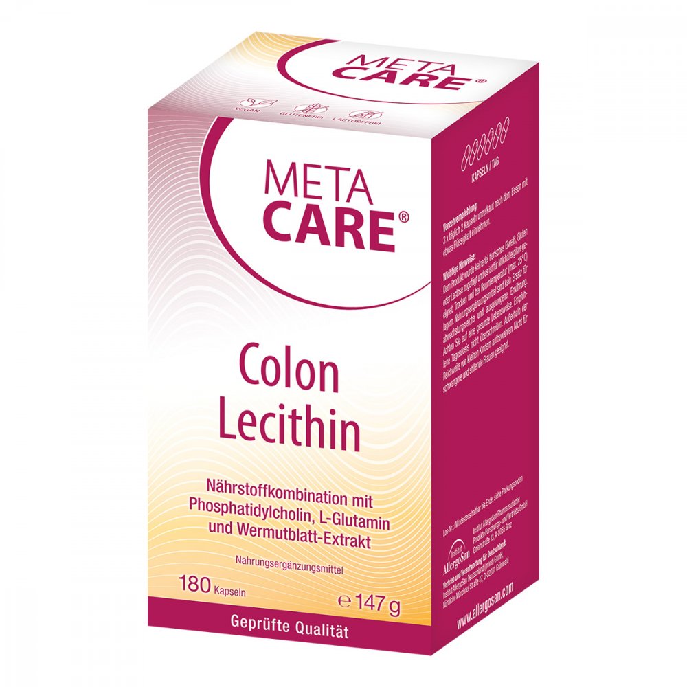 INSTITUT ALLERGOSAN Deutschland (privat) GmbH Meta Care Colon-lecithin Kapseln 11724534